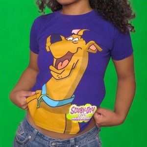 Scooby Doo Full Graphic Purple Tshirt | Vintage Cartoon Network